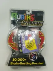 Rubik's Slide Electronic Puzzle Game 10,000+ Brain Busting Puzzles New (h