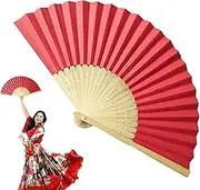 Folding Hand Fans - Folding Fans With Frames | Handmade Fans | Chinese Silk Fabric Handheld Fan For Dancing Cosplay Wedding Party Home Decorations Birthday