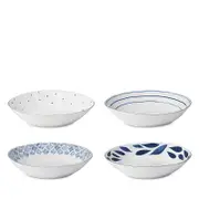 Lenox Blue Bay Dinner Bowls, Set of 4