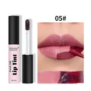 6 Colors Lip Stain Peel off Lip Tint Stain Tattoo Color Waterproof Long Lasting color05
