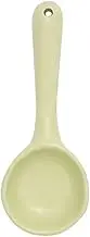 Tablespoons Cute Spoon Ceramic Baby Rice Spoon Children's Rice Spoon high-end Soup Spoon Serving Spoon(Beige)