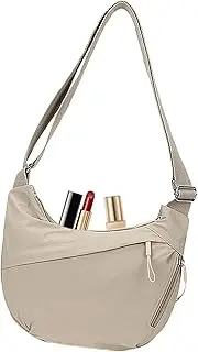 [Generic] Sling Dumpling Bag | Nylon Sling Bag Adjustable Shoulder Bag,Small Hobo Bag Roomy Multi Pocket Women Pockets for Women
