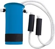 FashionCha Aid Sock for Elderly Diabetics Stocking Aid Traction Slider Assistance Puller, Non-Slip Cuff, Blue