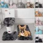 3pcs/set Tie-dye Floor Mat Nordic Style Anti-Slip Mat Set Non-slip Mat