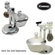 Comoy WG Mach3 Shave Set with Bowl for Precise Shaving
