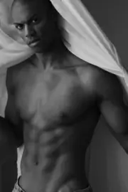 [O601] Handsome Man Cute Model Showing Off Body Male Physique Photography