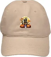 [CafePress] Haunted House Corgi Witch Adjustable Baseball Cap
