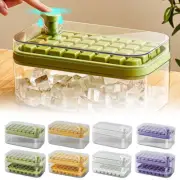 One-button Press Type Ice Mold Box Plastics Ice Cube Maker Ice Tray Mold IH