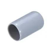 15pcs Rubber End Caps 12mm(1/2") Round End Cap Screw Thread Protectors Grey