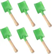 OFFSCH 6PCS mini spatula root shovel kids tools kids sandpit pool garden spade shovel scoops garden spade hand household gardening shovels small garden shovel lip gloss toddler child iron