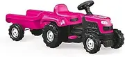 Unicorn Kids Ride On Pedal Tractor
