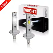 H1 LED Headlight Bulbs Conversion Kit Super Bright White 6000K (for: Smart)