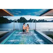 Save 10.00%! Hanoi : Halong 5 Star Cruise Explore Cave, Kayak, Party & Lunch