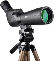 Bird Watching Monocular, 20-60 X 80 Zoom HD Monocular,High-Powered Mobile Phone Photo Telescope with Large Tripod