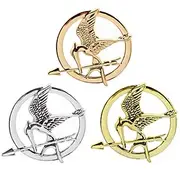 Hunger Games Mockingjay Brooch Pins Cosplay Movie Cosplay for Men's Women's Adults' Masquerade