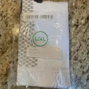 White Compression Socks L/XL NWT