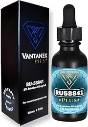 Vantanex RU58841 Plus 5% with Biotin, B-Complex, CoQ10 Hair Serum 30mL