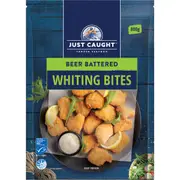 Just Caught Beer Battered Whiting Bites 800g