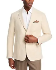 The Men's Store at Bloomingdale's Delave Linen Hopsack Regular Fit Unstructured Sport Coat - Exclusive