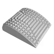 NNETM Back Stretcher Pillow Lumbar Support for Pain Relief (Grey)