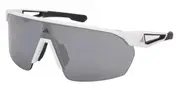 Adidas SP0103 21C Men's Sunglasses White Size 99