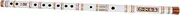 HEATSHAKING Bamboo Flute Chinese Flute Flutes Instruments Chinese Instrument Flute Instrument Bitter Bamboo White