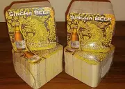 Thailand Singha Beer Coasters Sleeve Brand New Unopened 200 Units