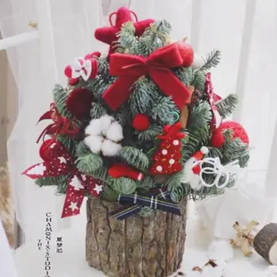 天然樹皮抱花筒/韓式 抱花桶/聖誕樹裝飾/聖誕紅盆栽/花藝抱抱桶/禮物花盒/聖誕節必備/聖誕樹花器/自然風 自然風花器