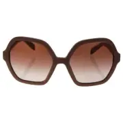 Prada SPR 06S UFF-2F1 - Matte Alluminium Pink-Pink Gradient by Prada for Wome...