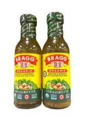 Organic Dressing & Marinade W/ Bragg Apple Cider Vinegar, Vinaigrette, 2 Pack