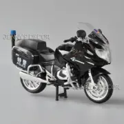 1:18 Scale Diecast Motorcycle Model Toys BMW R1250 RT Police Street Bike Replica