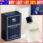BRAVE MAN Phero-mone Cologne for Men Attraction & Confidence 100ml Perfume Gift