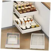 2Pc Pull out Cabinet Organizer,Width (11"-16"),Depth(17"-24") Expandable with
