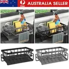 Kitchen Sink Caddy Storage Organizer Stainless Steel Sponge Holder Drain Rack