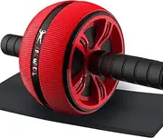 LAFENI Ab Roller, Home Abdominal Exercise Equipment Core Workout Machine Wider Ab Roller Wheel with Resistant Band