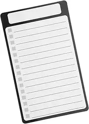 WEKADRIN Magnetic Refrigerator Notepad Grocery List Pad for Home Office Stylish Memo Pad with Magnetic Backing for Organizing Chores Daily Tasks