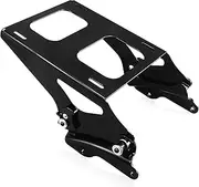 SWESGI Luggage Rack 4 Point Docking Hardware Kit for Harley Detachable Tour Pack Kit Two-Up Mounting Rack Compatible with Touring Road King Street Glide Road Glide Electra Glide 2014-2024 (Black)