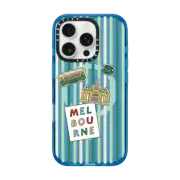 iPhone 16 Pro Impact Case MagSafe Compatible Melbourne Stickers and Stripes