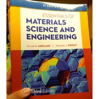 ESSENTIALS OF MATERIALS SCIENCE AND ENGINEERING（工程材料）