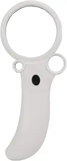 Respicefinem Magnifying Glass High Definition Zoom Illumination Fill Light 2 5X 25X 55X Magnifications Handheld Magnifier for Home with LED Lights and Multiple Lenses Made of ABS