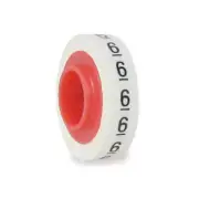 3M SDR-6, Number "6" ScotchCode™ Wire Marking Tape Refill Roll