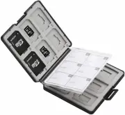 ELECOM SD case plastic SD 12 sheets + microSD 12 sheets storage CMC-SDCPP24BK