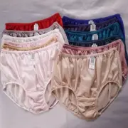 12 Granny panties Underwear XL Soft Nylon Woman Man High Briefs Waist 36"-42"