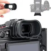 Soft Silicon Camera Extend Eyecup Eyepiece for Panasonic LUMIX DC-GH6 GH5II GH5S GH5 Cameras, Viewfinder Protector, Replaces Panasonic 4YE1A561Z Eye Cup