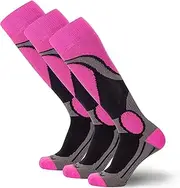 [Pure Athlete] Elite Ski Socks - Lightweight Merino Wool Warm Skiing Sock for Men and Women
