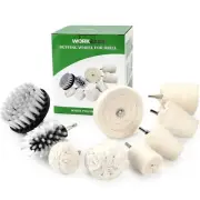 Chrome Polish Buffing Wheels for Drill Include Cloth Polish Pad and Wheel Buffer