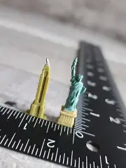 Scrapbook Craft Card Journal 3D Embellishment LOT - NYC Statue of Liberty +
