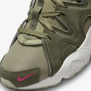 Nike 休閒鞋 Wmns Air Huarache CRAFT 女鞋 軍綠 武士鞋 襪套式 DQ8031-200