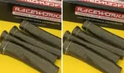 Spark plug boot heatshileds x 8 150 x 25mm Raceworks VPR-036