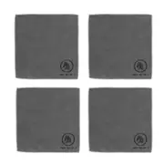 4pcs Double Sided Microfiber Towels Microfiber Drying Towels for Car Kitchen Bathroom Gray